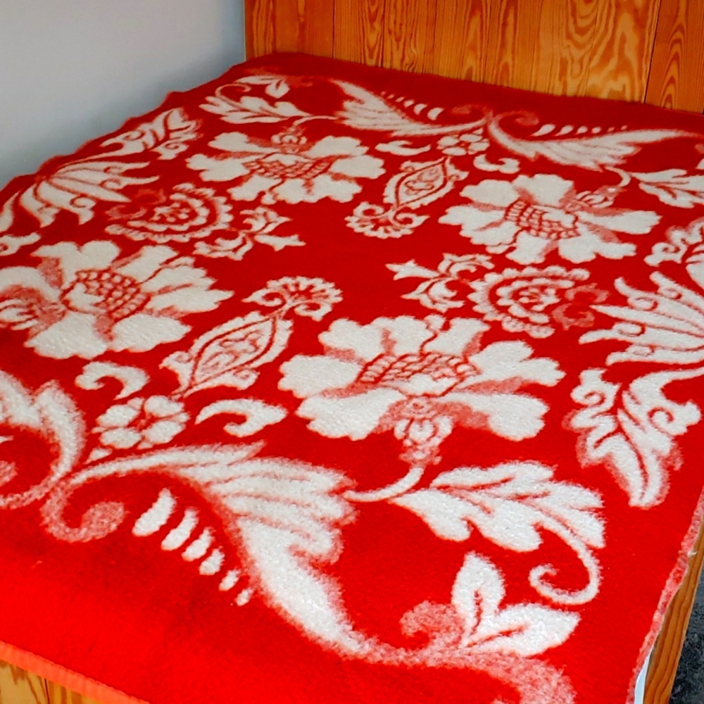 Vintage 100% camel wool blanket - Picture 1 of 7